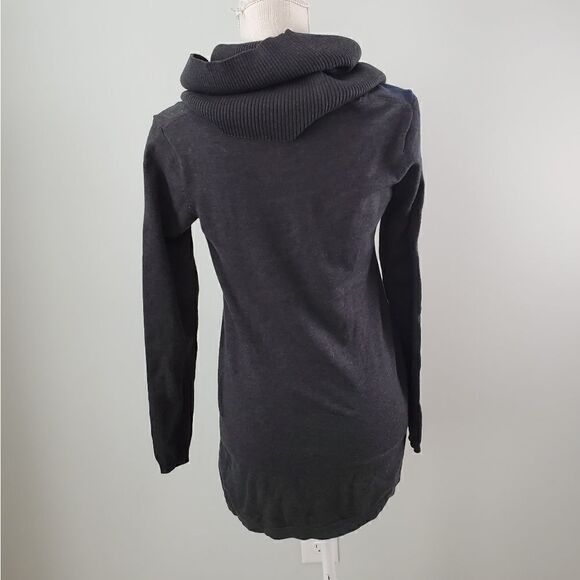 Point Zero women's  tunic sweater dress Detachable cowl Neck Size Small - Picture 5 of 11